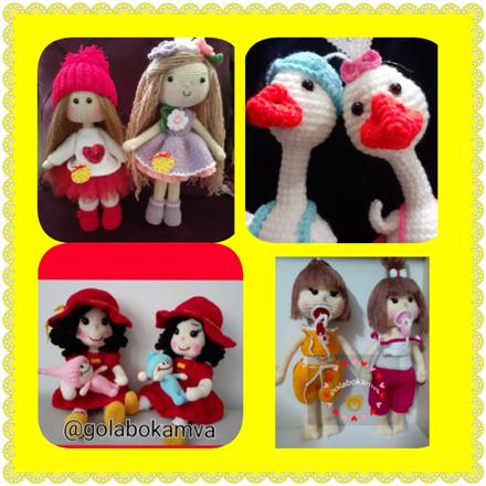 عروسک بافتنی