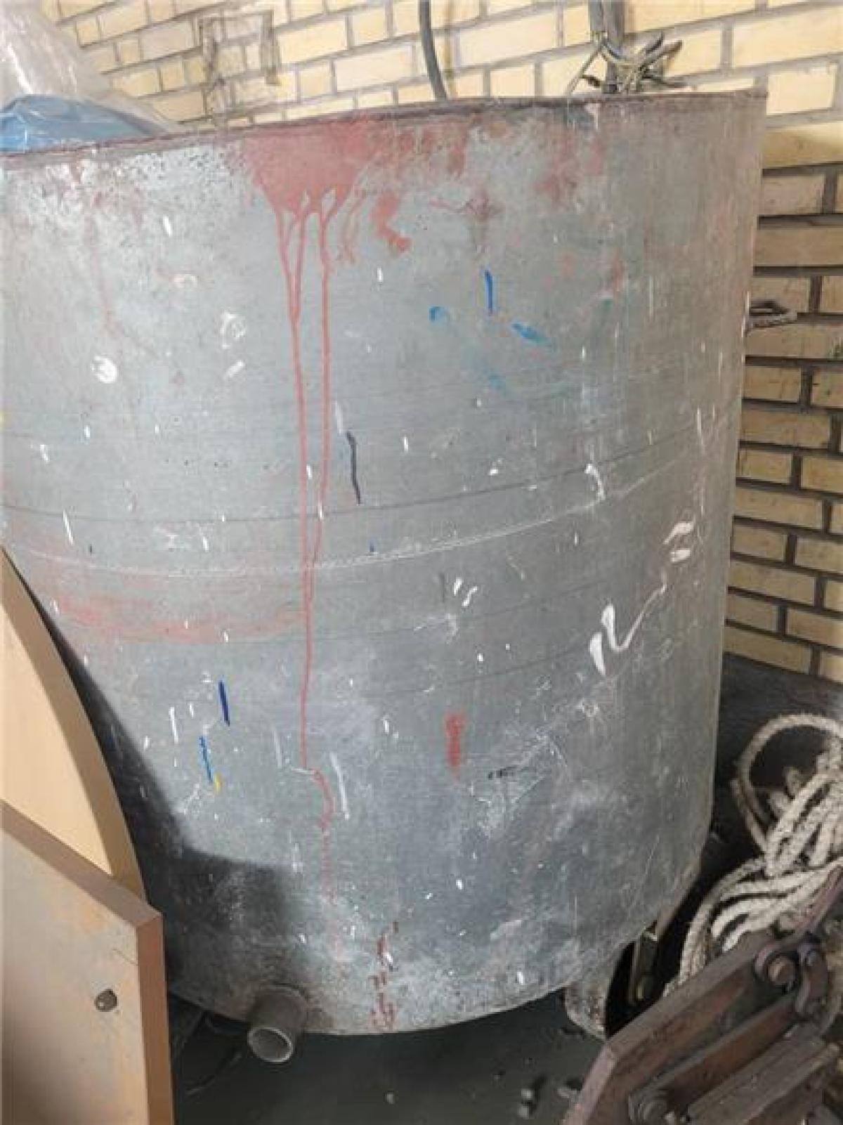 پاتیل ۱ تنی گالوانیزه
