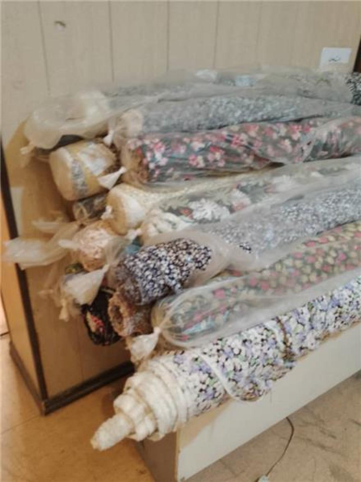 خریدار طاقه ته طاقه سرطاقه تیکه پارچه درشت