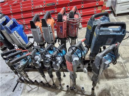 اجاره نردبان چکش برقی دریل فرز ویبراتور دستگاه جوش