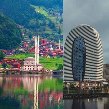 تور ترکیه (  ترابزون + باتومی )  زمینی با اتوبوس اقامت در هتل 4 ستاره