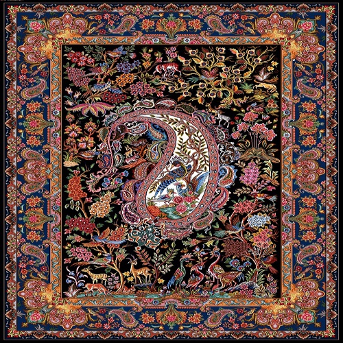 نقشه قالی بته جقه،s10-676