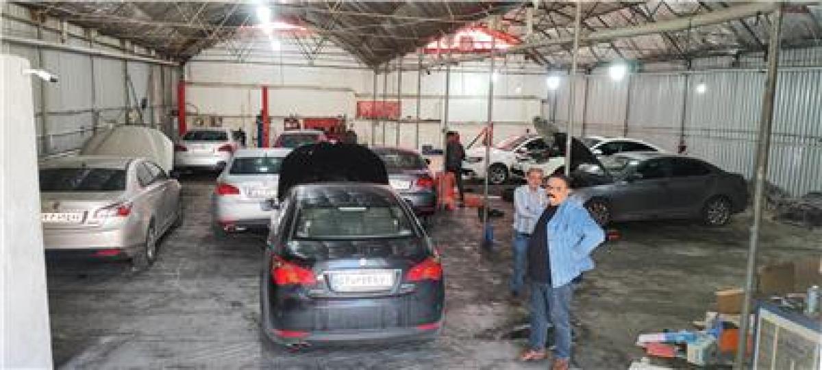 تعمیرگاه ام جی