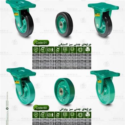 فروش ویژه چرخ های چدنی