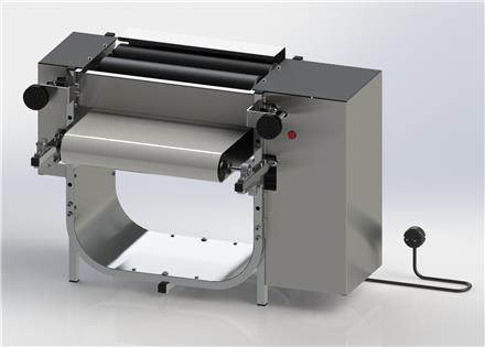 دستگاه خمیر پهن کن تمام استیل