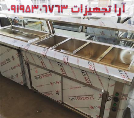 فروش کانتر گرم بن ماری | قیمت | کانتر رومیزی