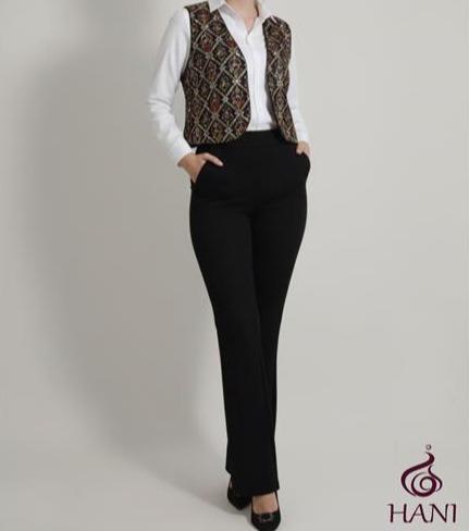 جلیقه مخمل سوزن دوزی