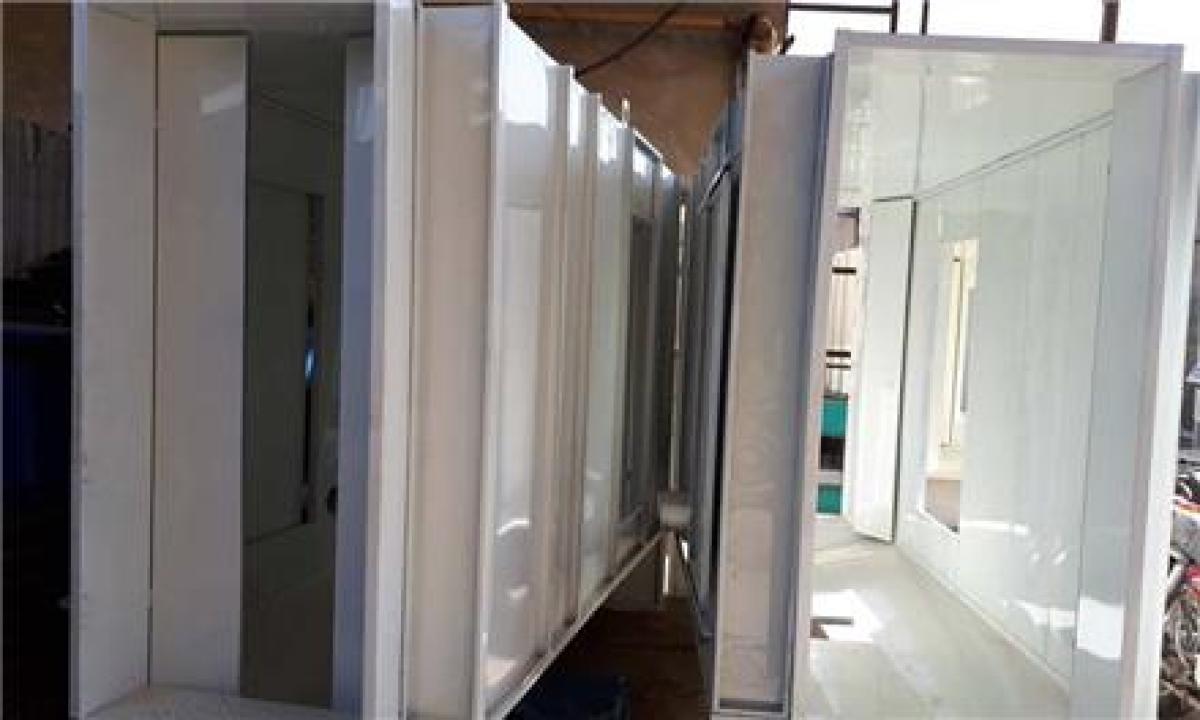 کابین رنگ پودری