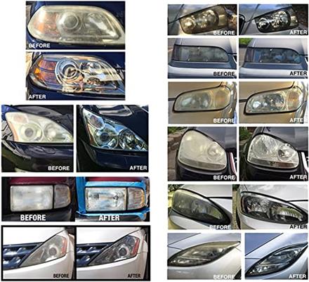 مواد شفاف سازی چراغ خودروهای چینی