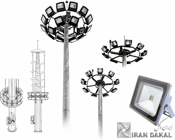 تولید کننده دکل های نور (برج نور یا برج روشنایی)