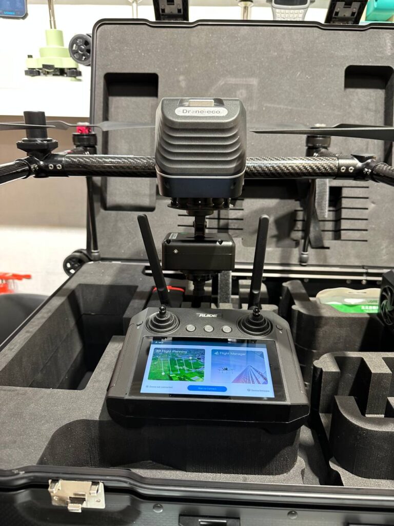 پهپاد فتوگرامتری مولتی روتور ساخت کمپانی روید RUIDE UAV drone eco
